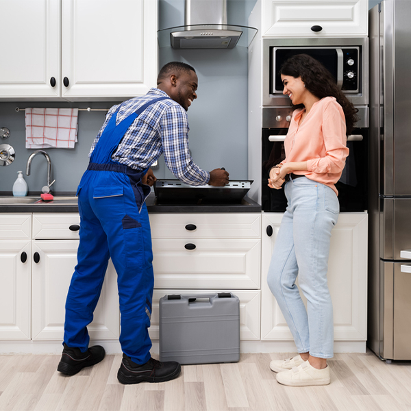 how long does it typically take to complete cooktop repair services in Winona OH